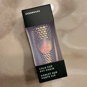 {Starbucks} Brand New Cold Cup Translucent Ornament Keychain